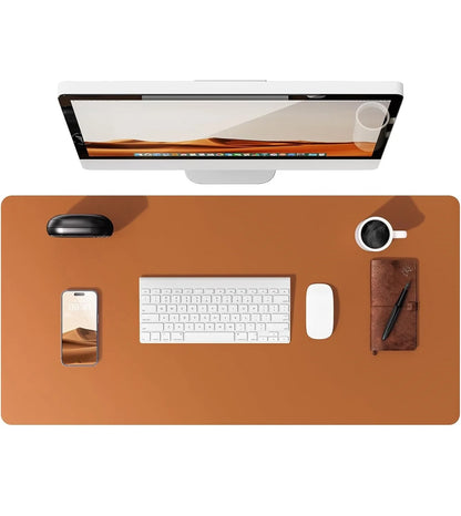 Tapis de bureau XL coloris marron