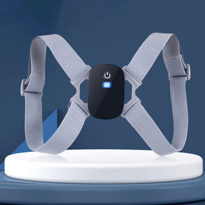 Correcteur de posture intelligent avec capteur de vibration porté sur le dos