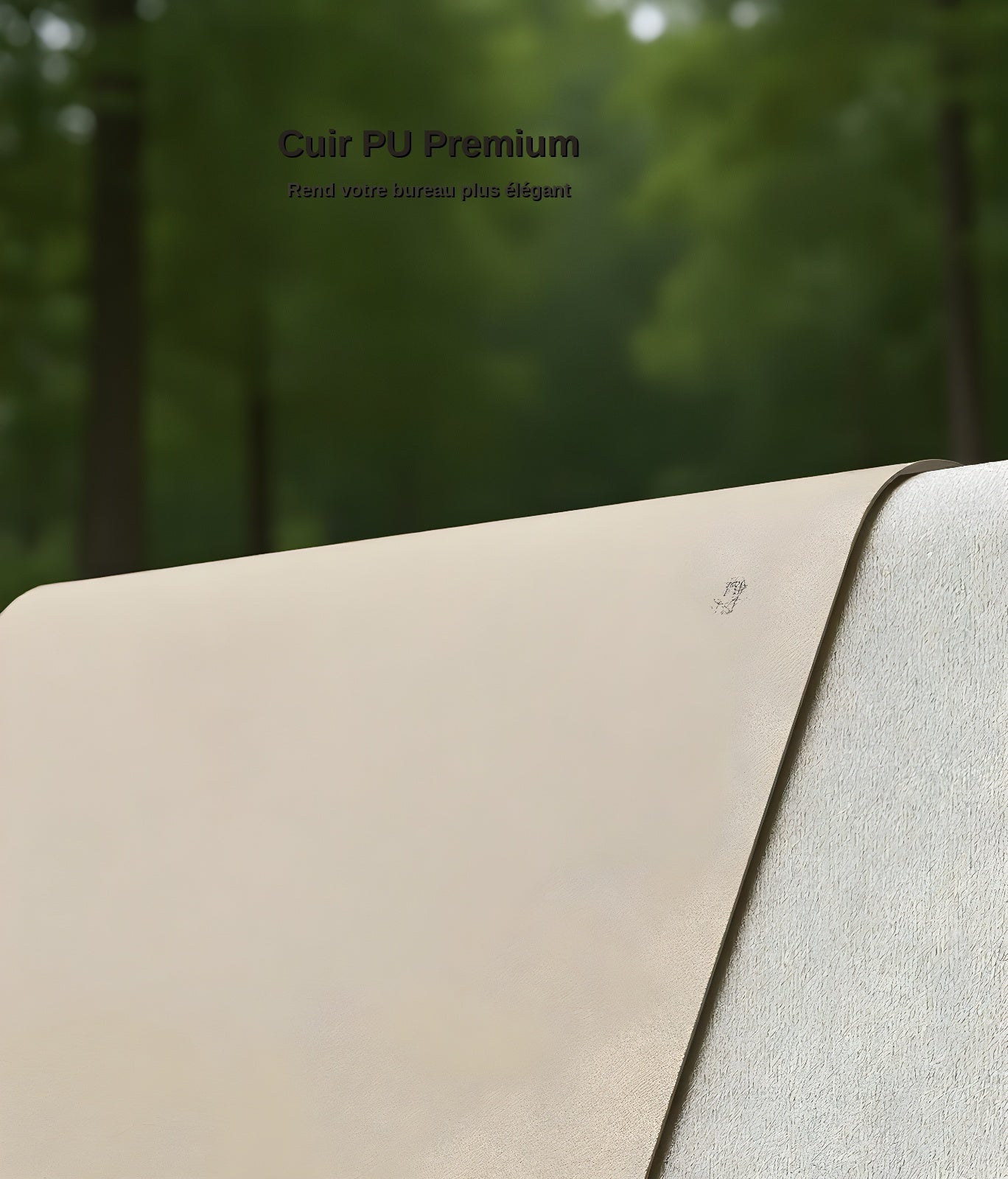 Tapis de bureau XL - dimensions disponibles 80x40 90x43 100x50 120x50 cm
